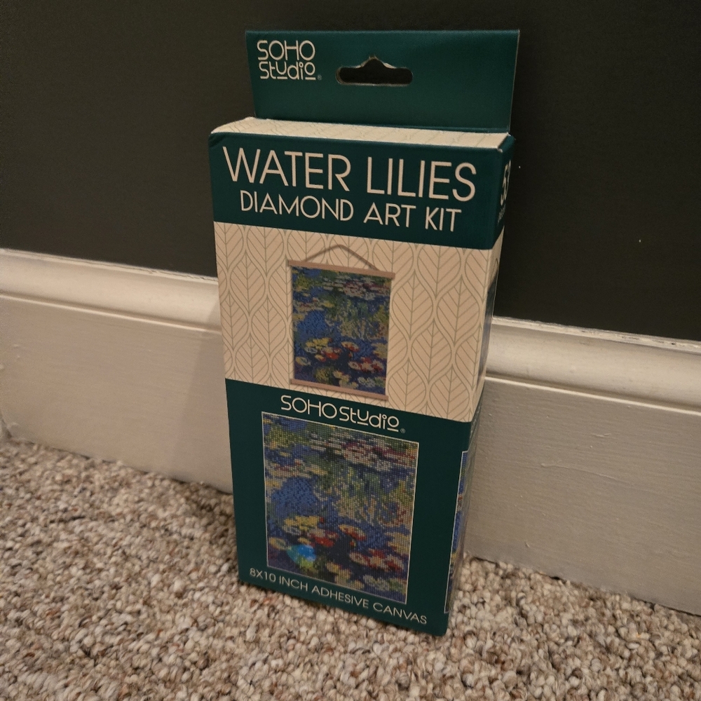 Soho Studio Water Lilies Diamond Art Kit